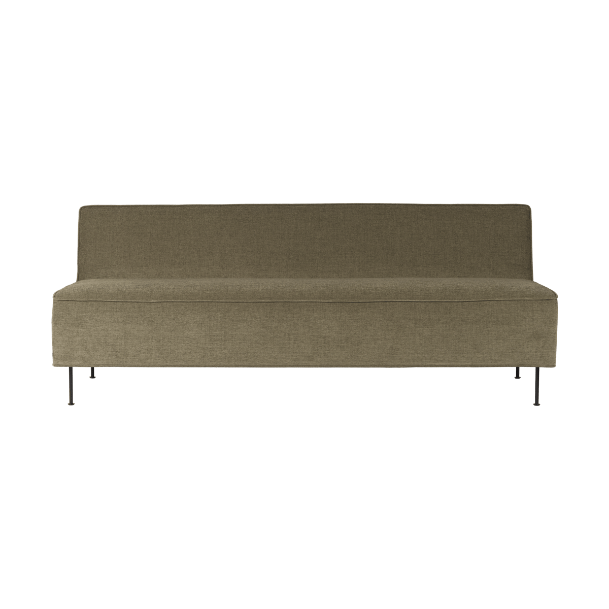 GUBI Modern Line -sohva 180 x 83 x 70 cm Belsuede special FR 002-black