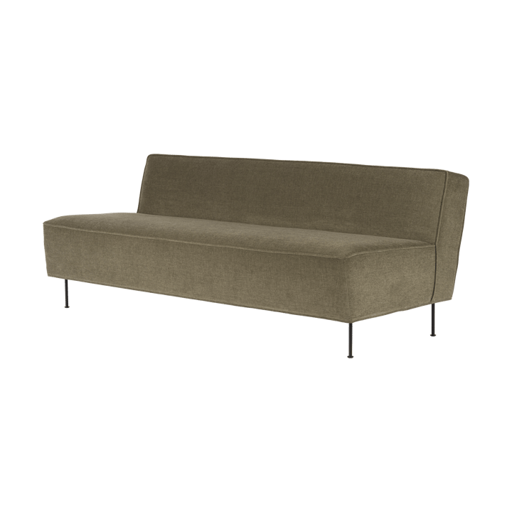 Modern Line -sohva 180 x 83 x 70 cm, Belsuede special FR 002-black GUBI