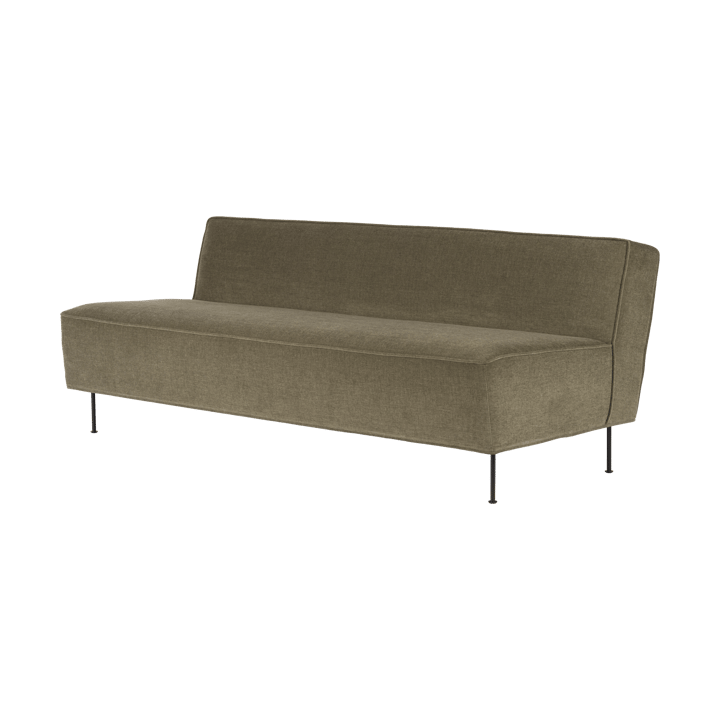 Modern Line -sohva 180 x 83 x 70 cm - Belsuede special FR 002-black - GUBI