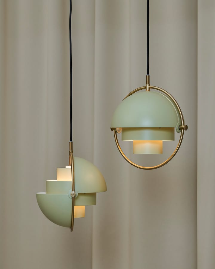 Multi-Lite kattolamppu small, Brass-desert sage GUBI