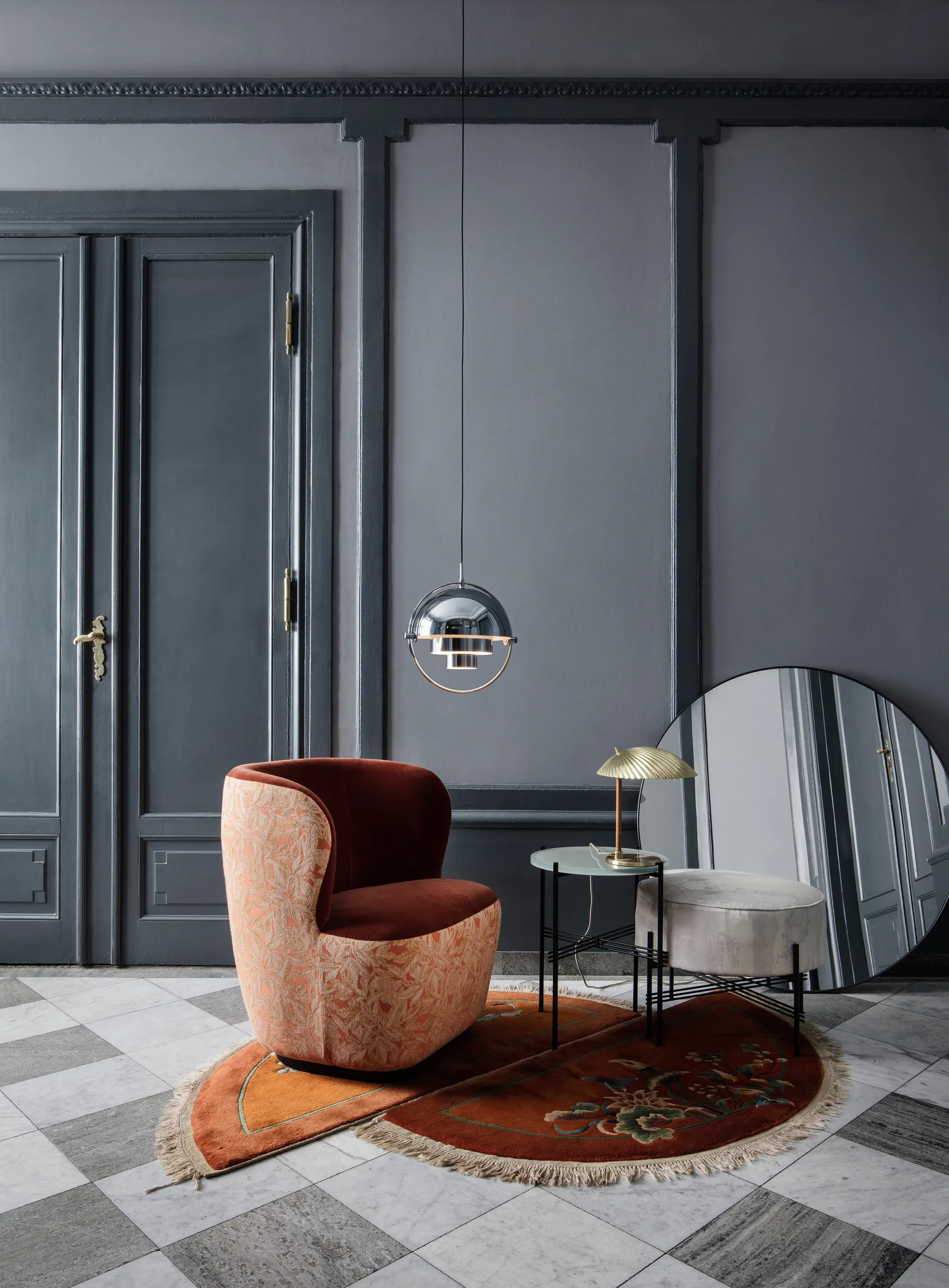 Multi-Lite kattovalaisin, kromi GUBI