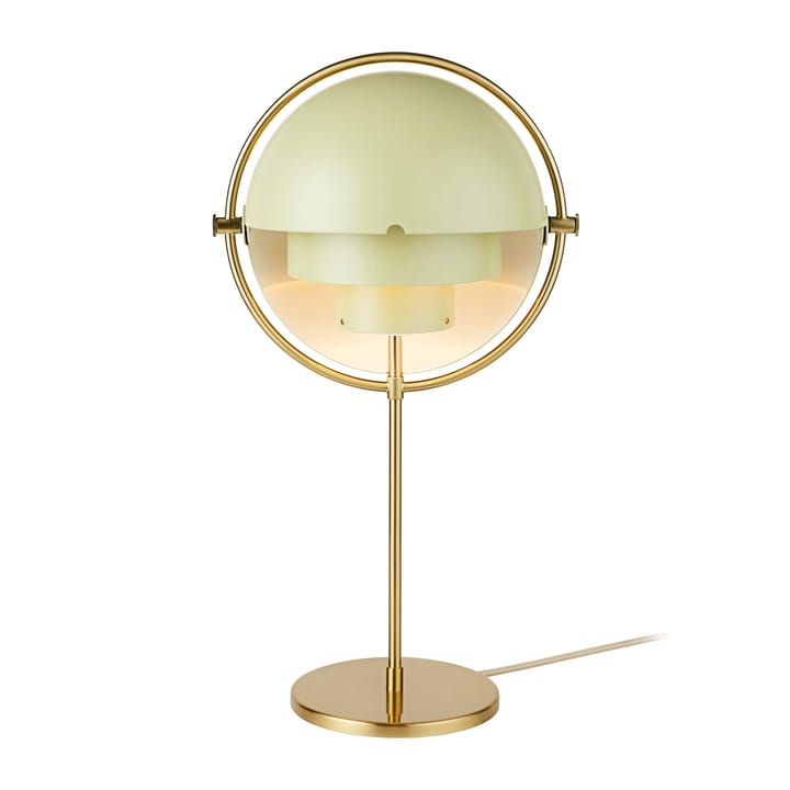 Multi-Lite pöytälamppu, Brass-desert sage GUBI