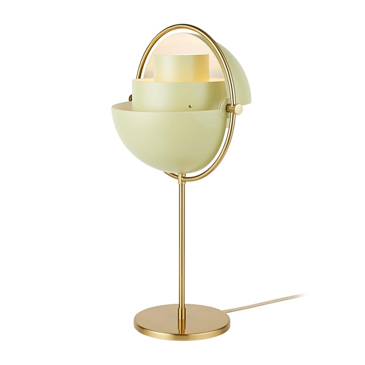 Multi-Lite pöytälamppu, Brass-desert sage GUBI