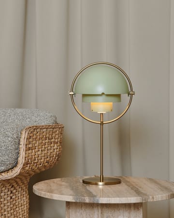 Multi-Lite pöytälamppu - Brass-desert sage - GUBI