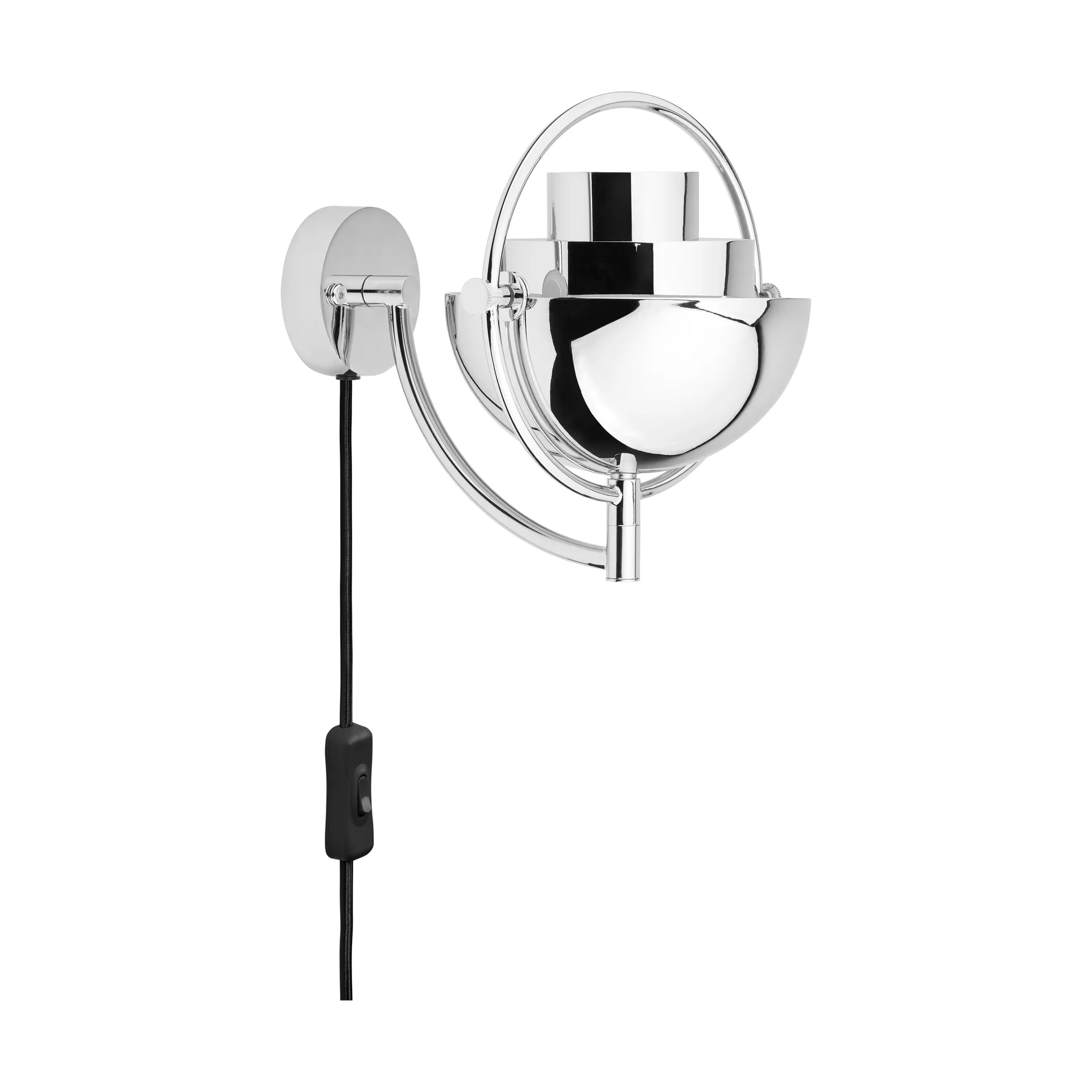 Multi-Lite seinälamppu, Kromi GUBI