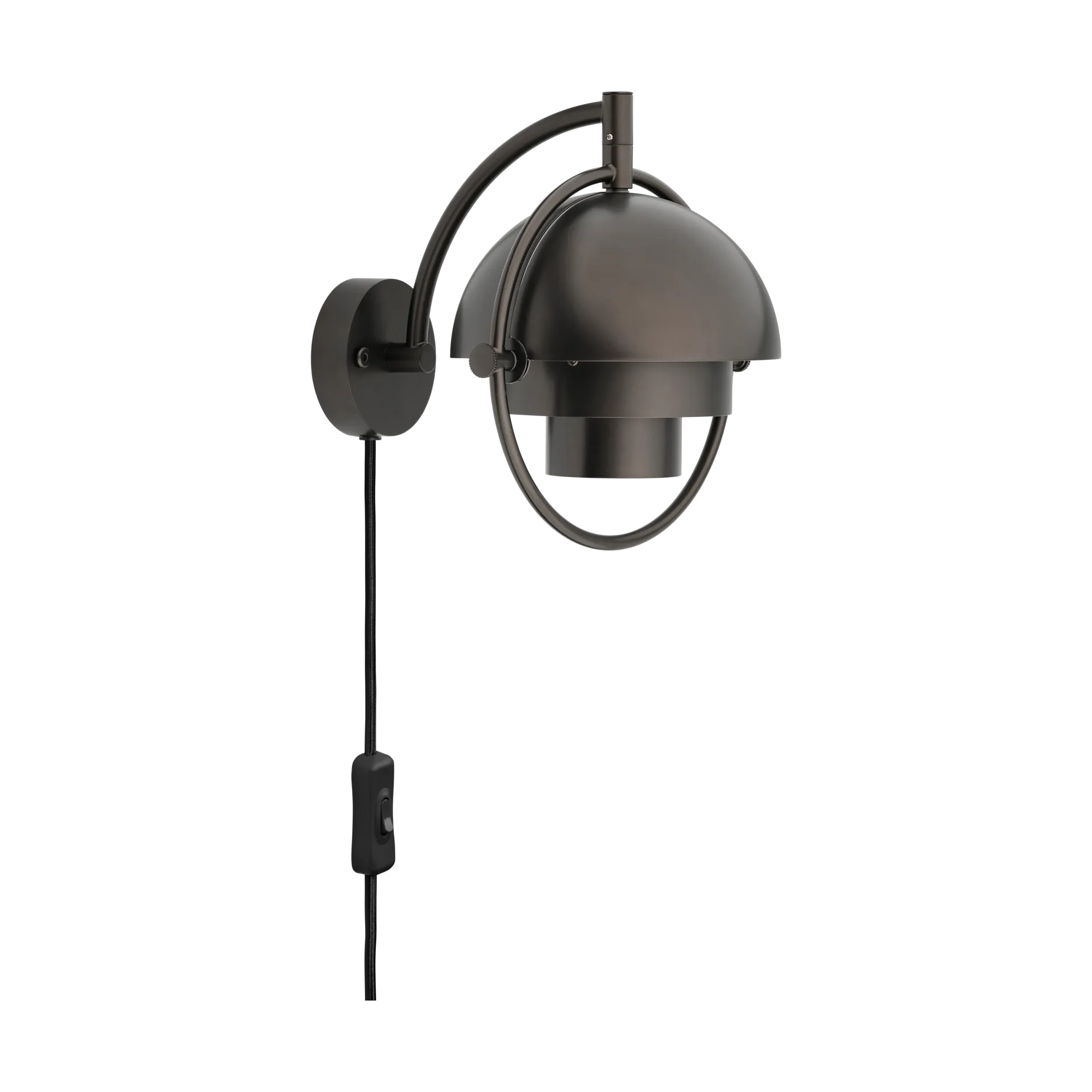 Multi-Lite seinälamppu, Musta GUBI