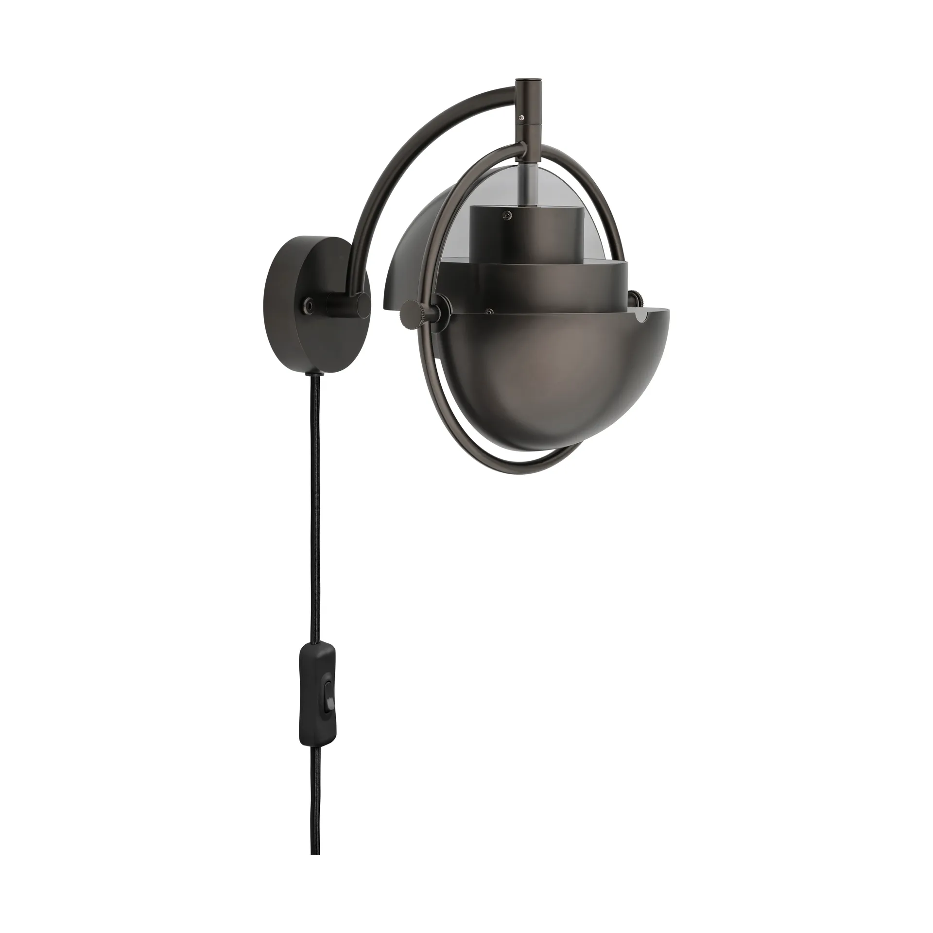 Multi-Lite seinälamppu, Musta GUBI