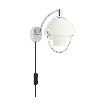 Multi-Lite seinälamppu - Valkoinen kromi - GUBI