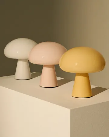 Obello pöytävalaisin - puuteriroosa - GUBI