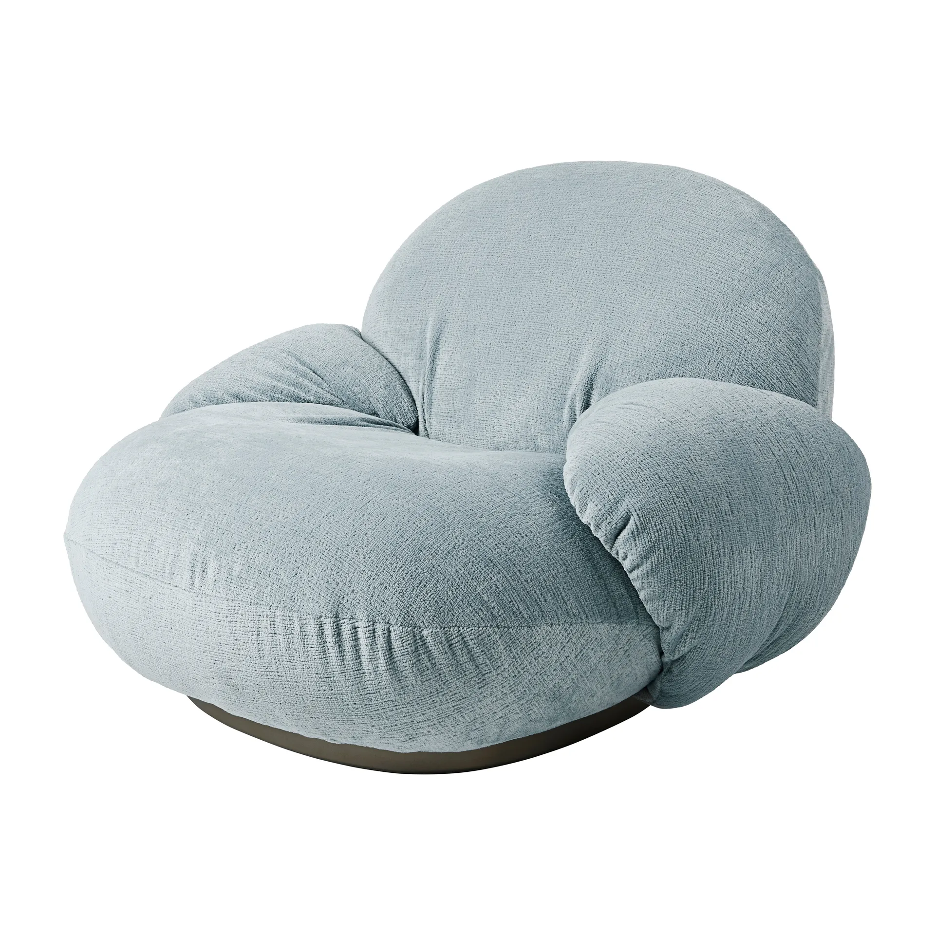 Pacha lounge-nojatuoli käsinojallinen, Mumble 10-pearl gold GUBI