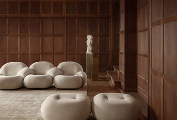 Pacha sohva 3-istuttava käsinojallinen - Karakorum 001-pearl gold - GUBI
