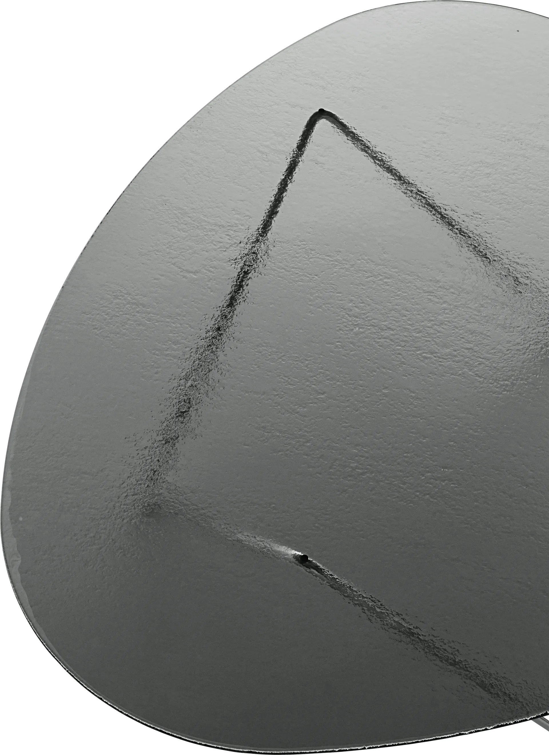 Pedrera sohvapöytä, Kromirakenne lasi smoke GUBI