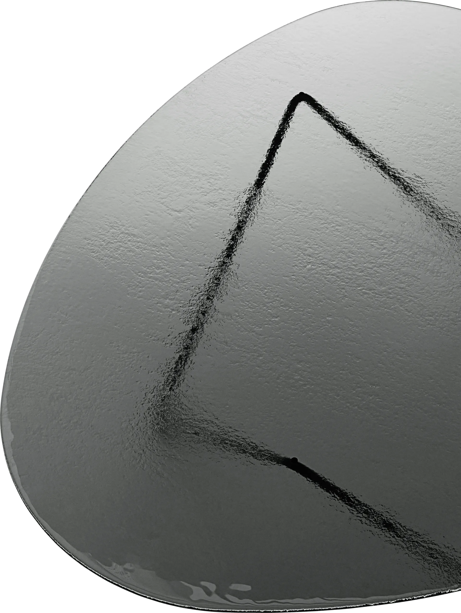 Pedrera sohvapöytä, Musta semimatta-struktuurilasi smoke GUBI