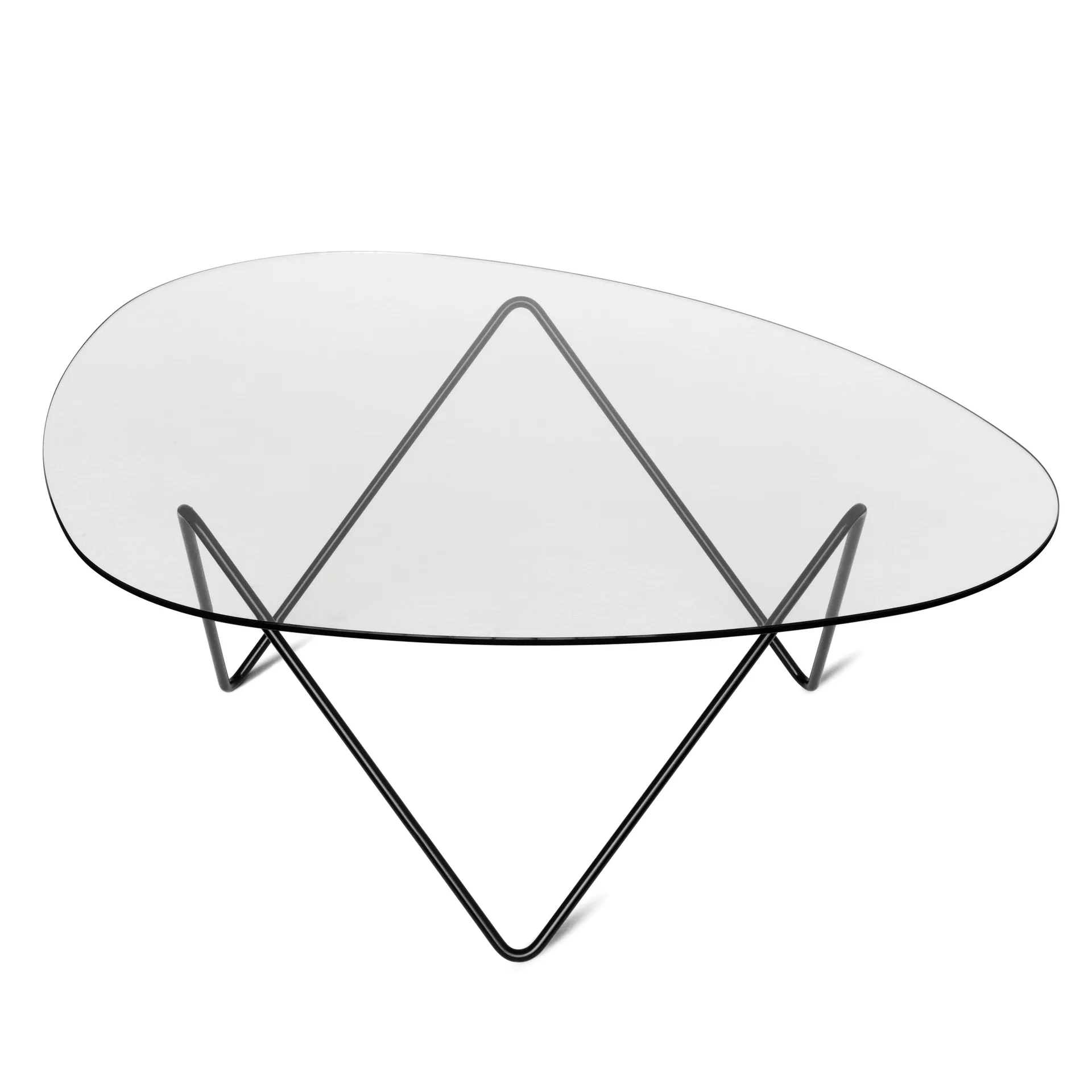 Pedrera sohvapöytä, mustat jalat GUBI