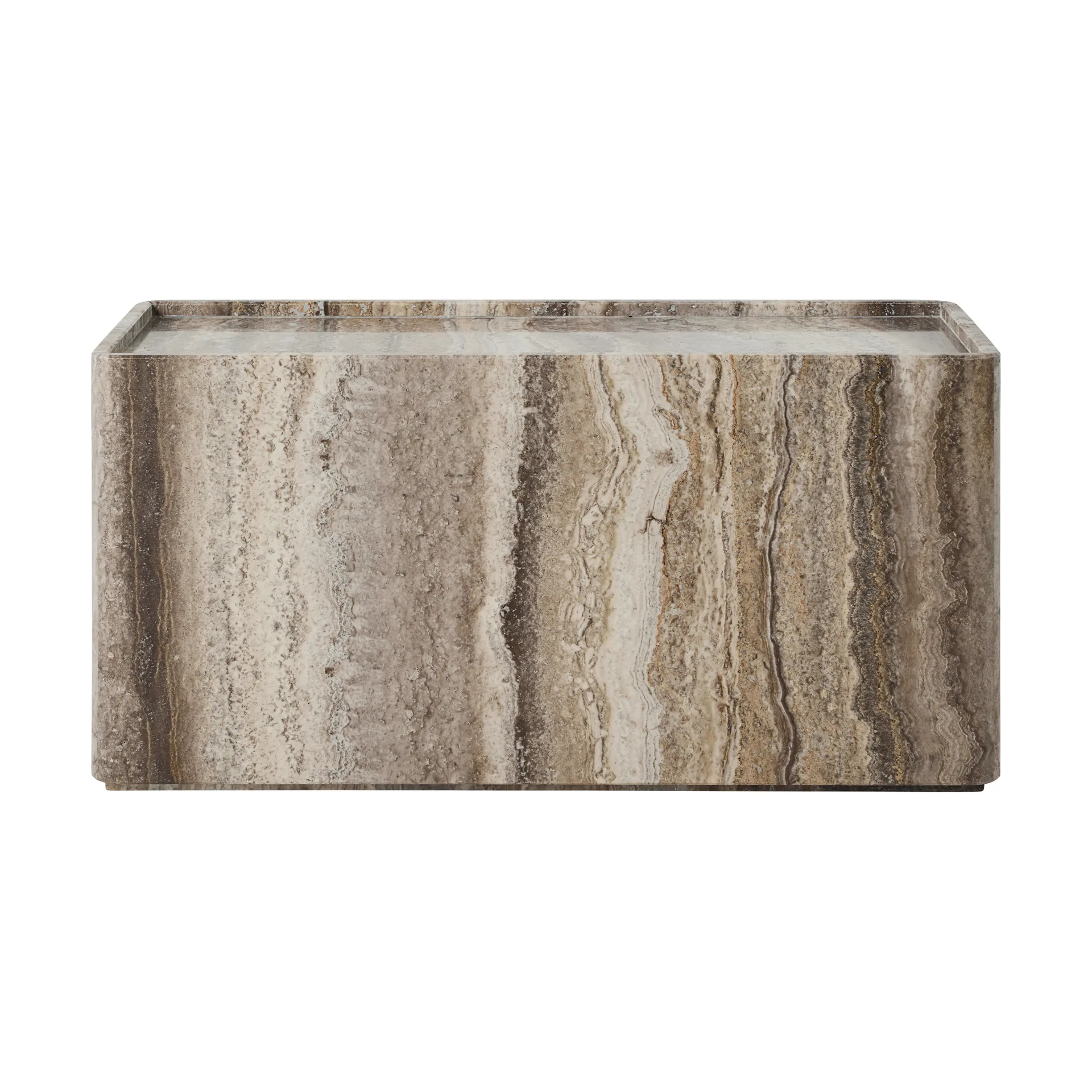 Pietra sivupöytä 30x80x40 cm, Eloisa seepia GUBI
