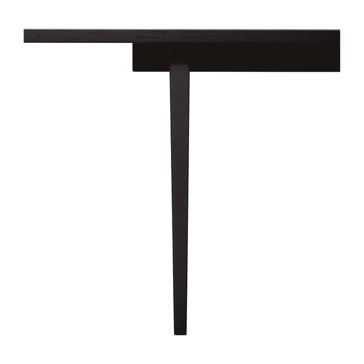 Private ruokapöytä 100 x 320 cm - Ruskea-mustaksi petsattu tammi - GUBI