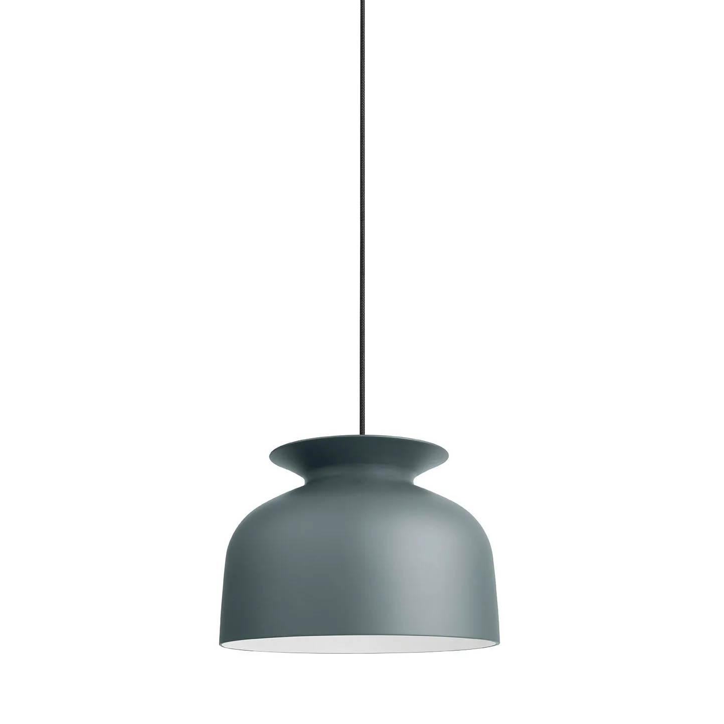Ronde valaisin iso, pigeon grey (tummanharmaa) GUBI