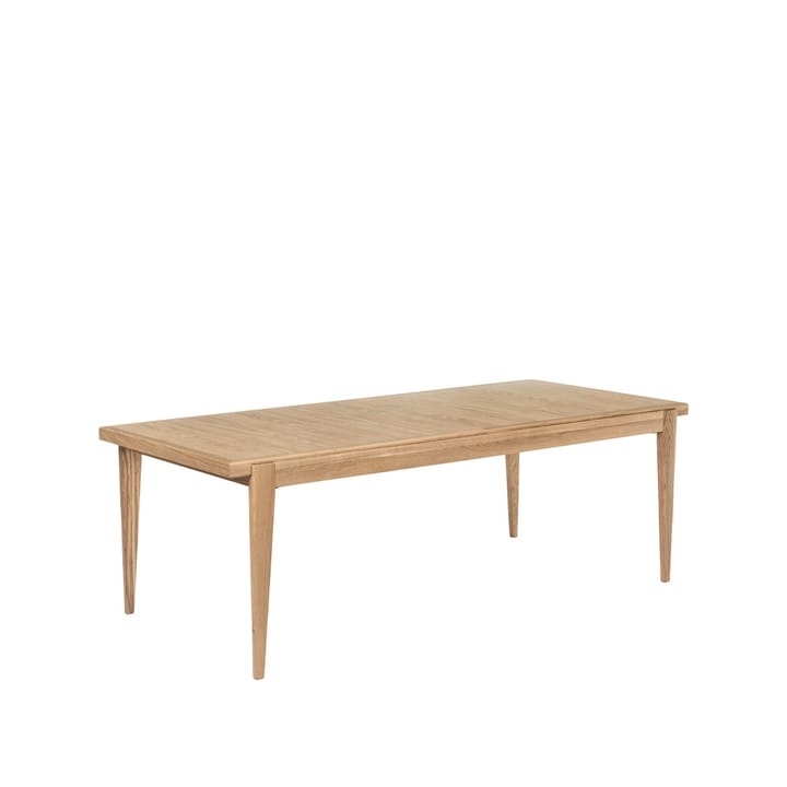 S-table ruokapöytä, Oak matt lacqured, extendable GUBI