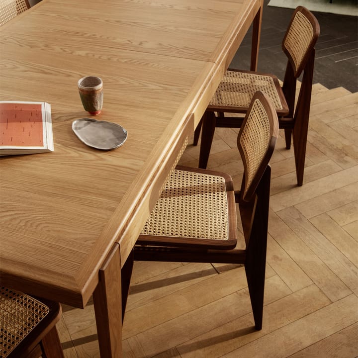 S-table ruokapöytä - Oak matt lacqured, extendable - GUBI