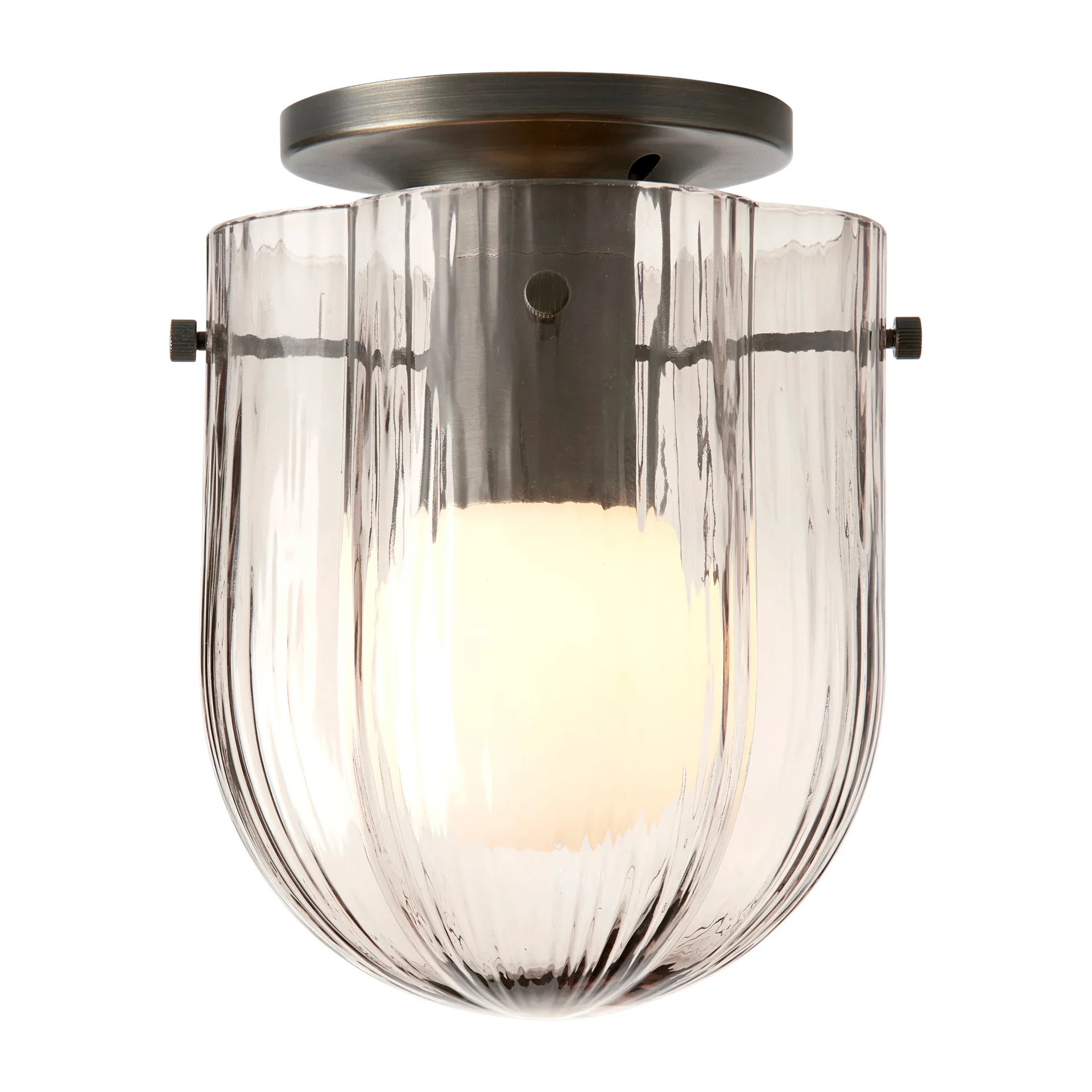 Seine kattovalaisin Ø 17,2 cm, Brass-smoke GUBI