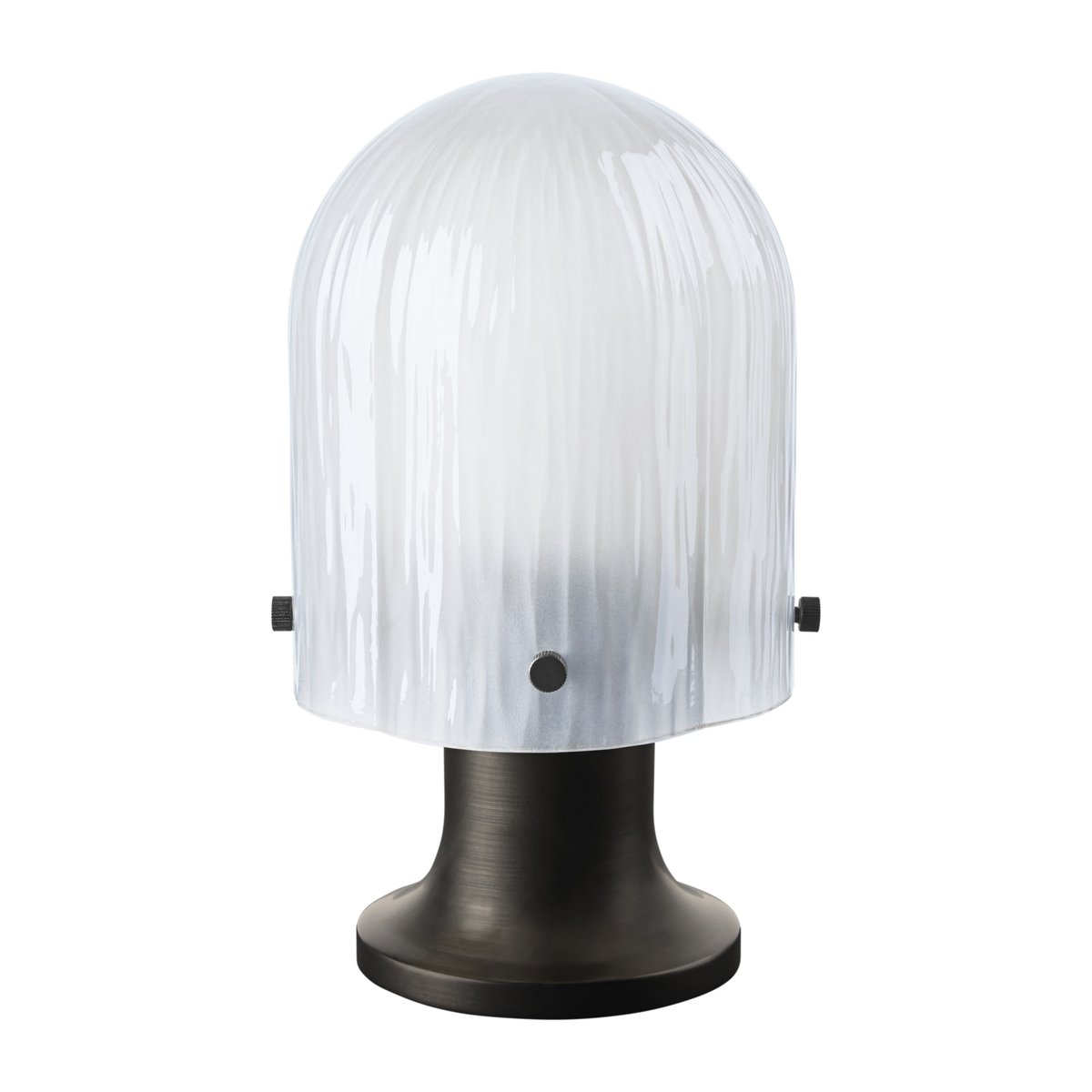 GUBI Seine Portable Lamp -pöytävalaisin Antique brass-white