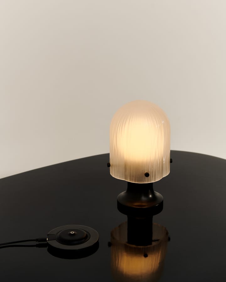 Seine Portable Lamp -pöytävalaisin, Antique brass-white GUBI