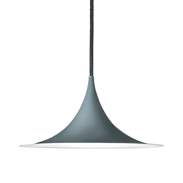 Semi riippuvalaisin Ø47 cm, Antracite grey glossy GUBI