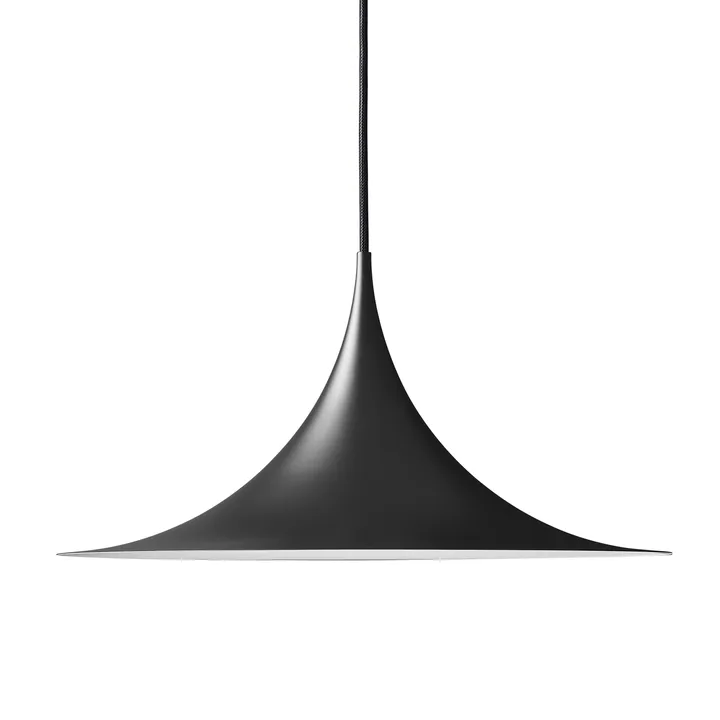 Semi riippuvalaisin Ø47 cm - Black semi matt - GUBI
