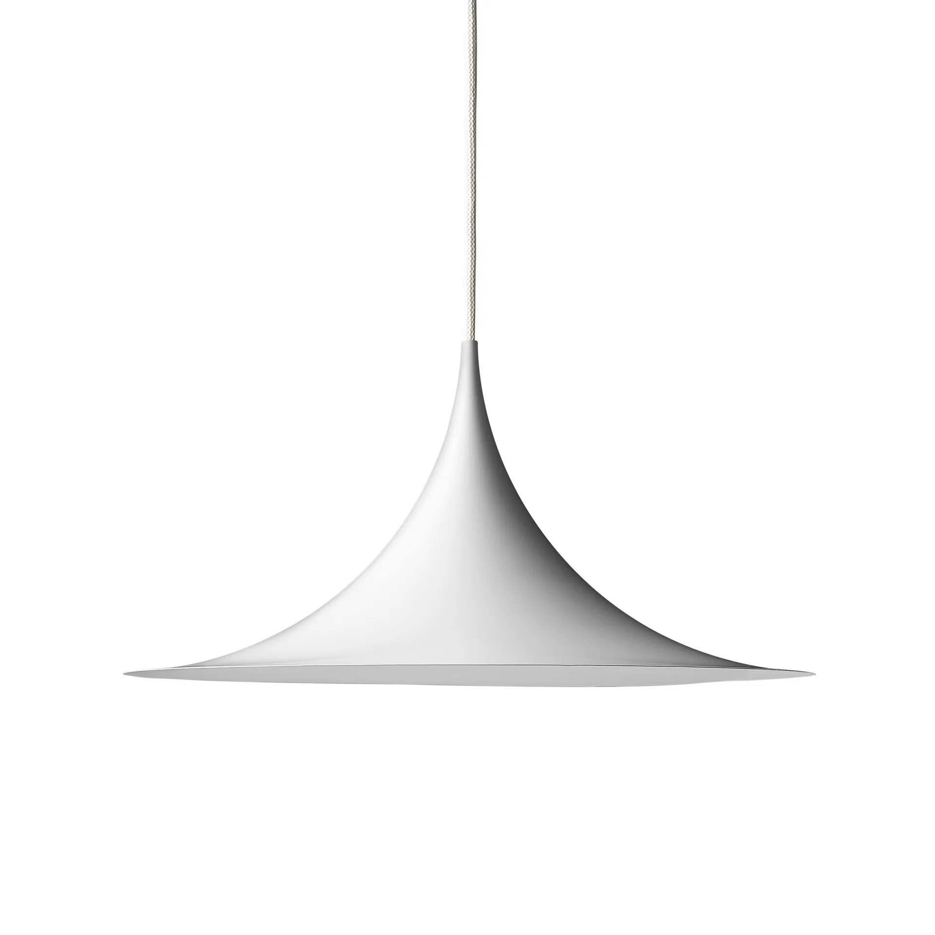 Semi riippuvalaisin Ø47 cm, White semi matt GUBI