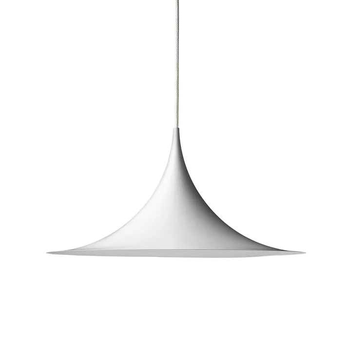 Semi riippuvalaisin Ø47 cm - White semi matt - GUBI