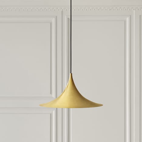 Semi valaisin Ø 30 cm, Polished brass GUBI