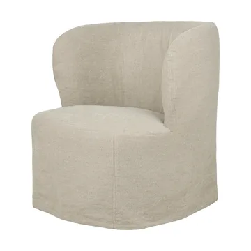 Stay Slipcover nojatuoli - Linen 0023, pieni - GUBI
