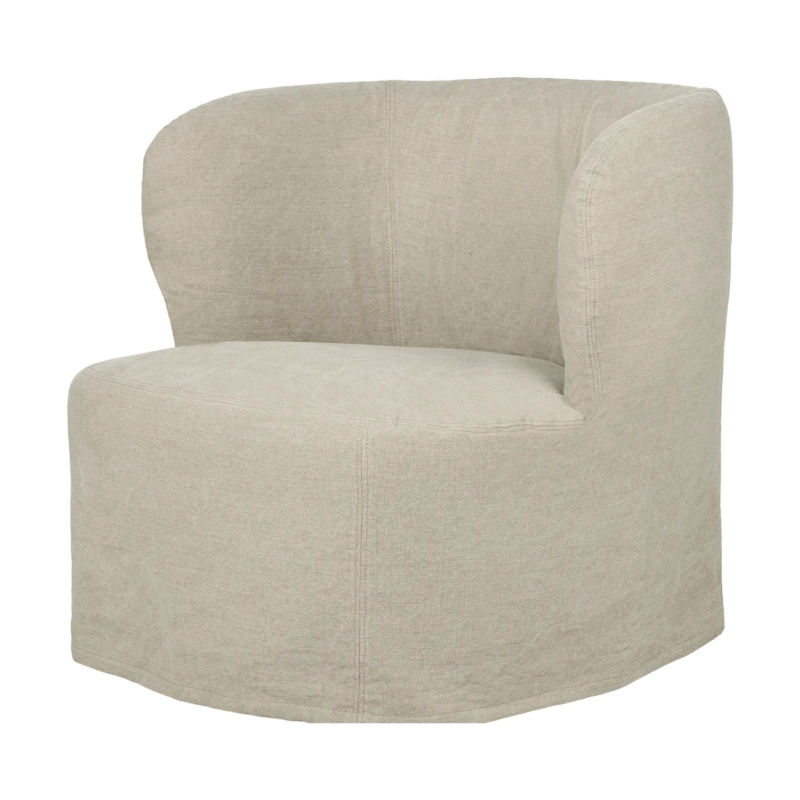 Stay Slipcover nojatuoli, Linen 0023, suuri GUBI