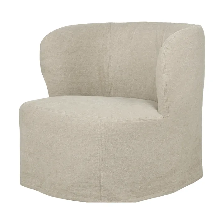 Stay Slipcover nojatuoli - Linen 0023, suuri - GUBI