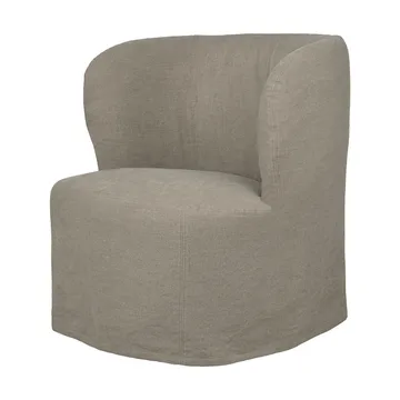 Stay Slipcover nojatuoli - Linen 0024, pieni - GUBI