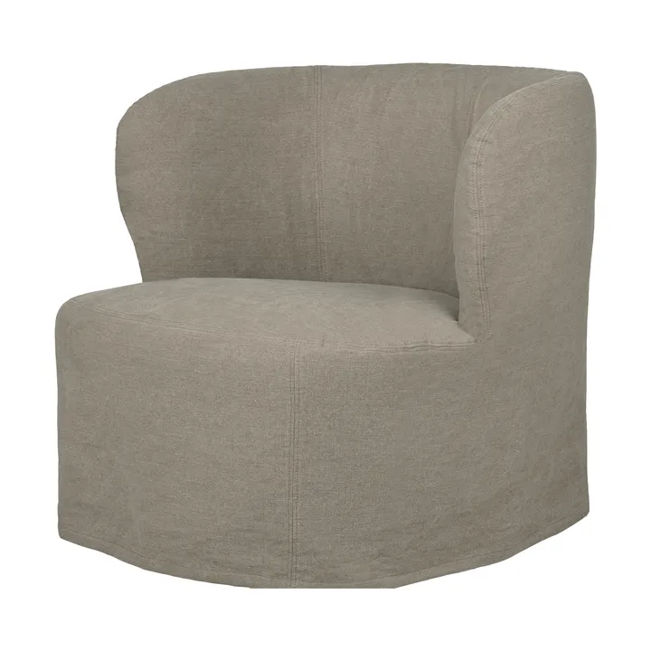 Stay Slipcover nojatuoli - Linen 0024, suuri - GUBI