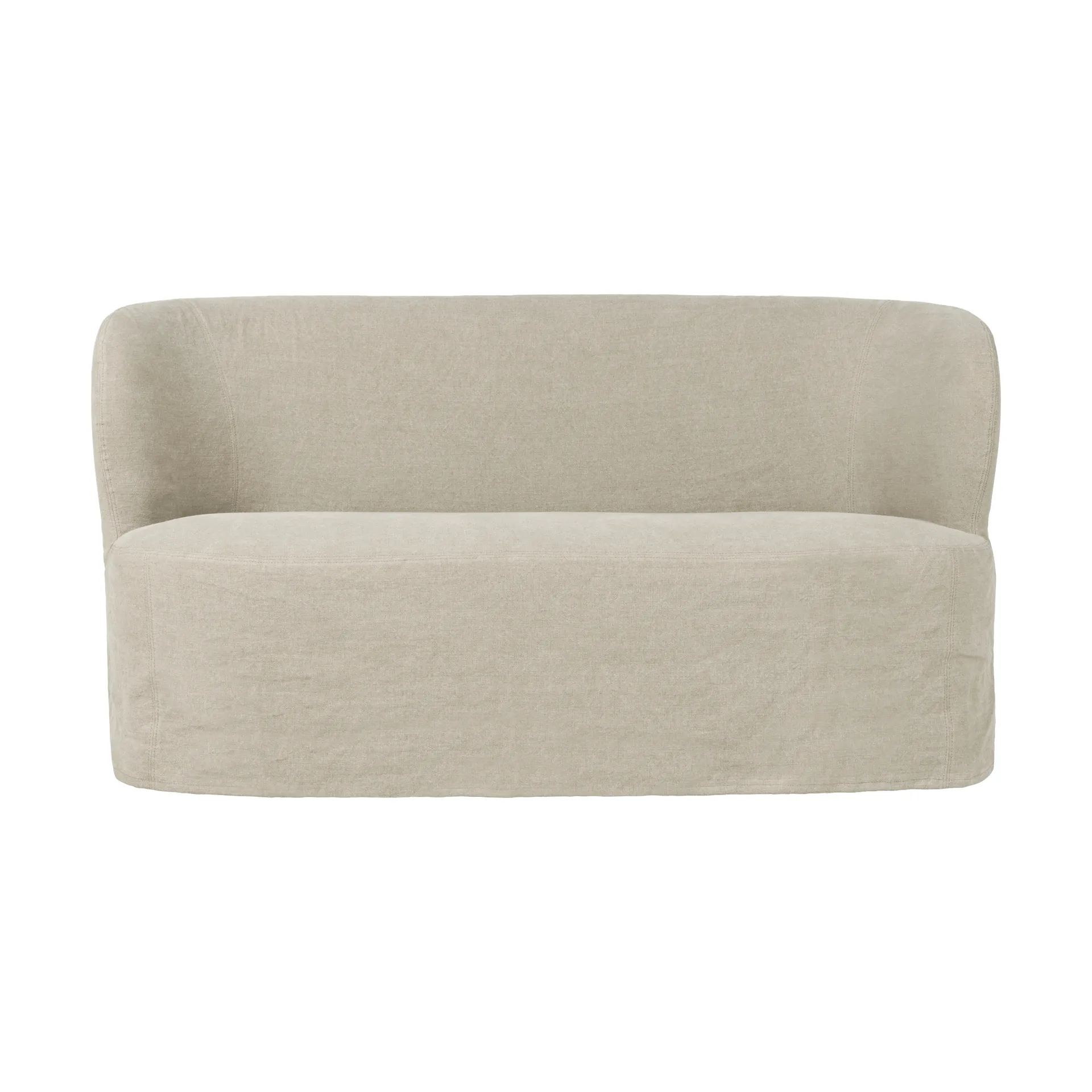 Stay Slipcover sohva, Linen 0023, 150x70 cm, 2-istuttava GUBI