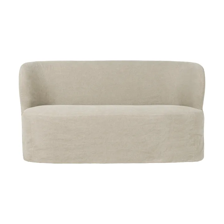 Stay Slipcover sohva - Linen 0023, 150x70 cm, 2-istuttava - GUBI