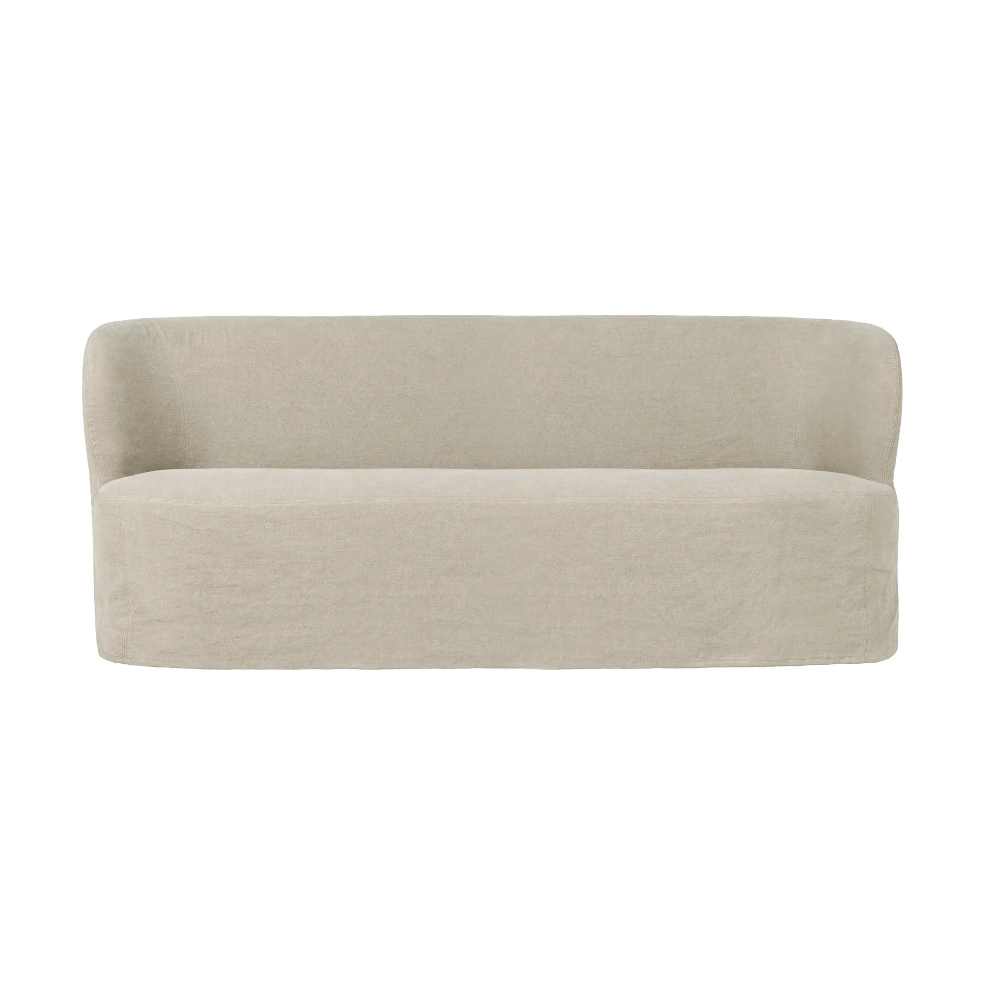 Stay Slipcover sohva, Linen 0023, 190x95 cm, 2,5-istuinsohva GUBI