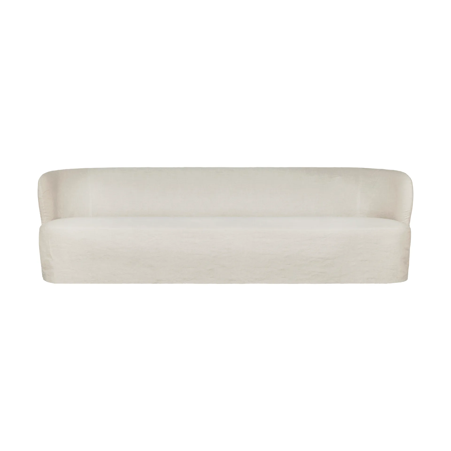 Stay Slipcover sohva, Linen 0023, 260x95 cm, 4-istuin GUBI