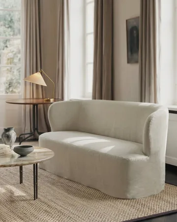 Stay Slipcover sohva - Linen 0023, 260x95 cm, 4-istuin - GUBI