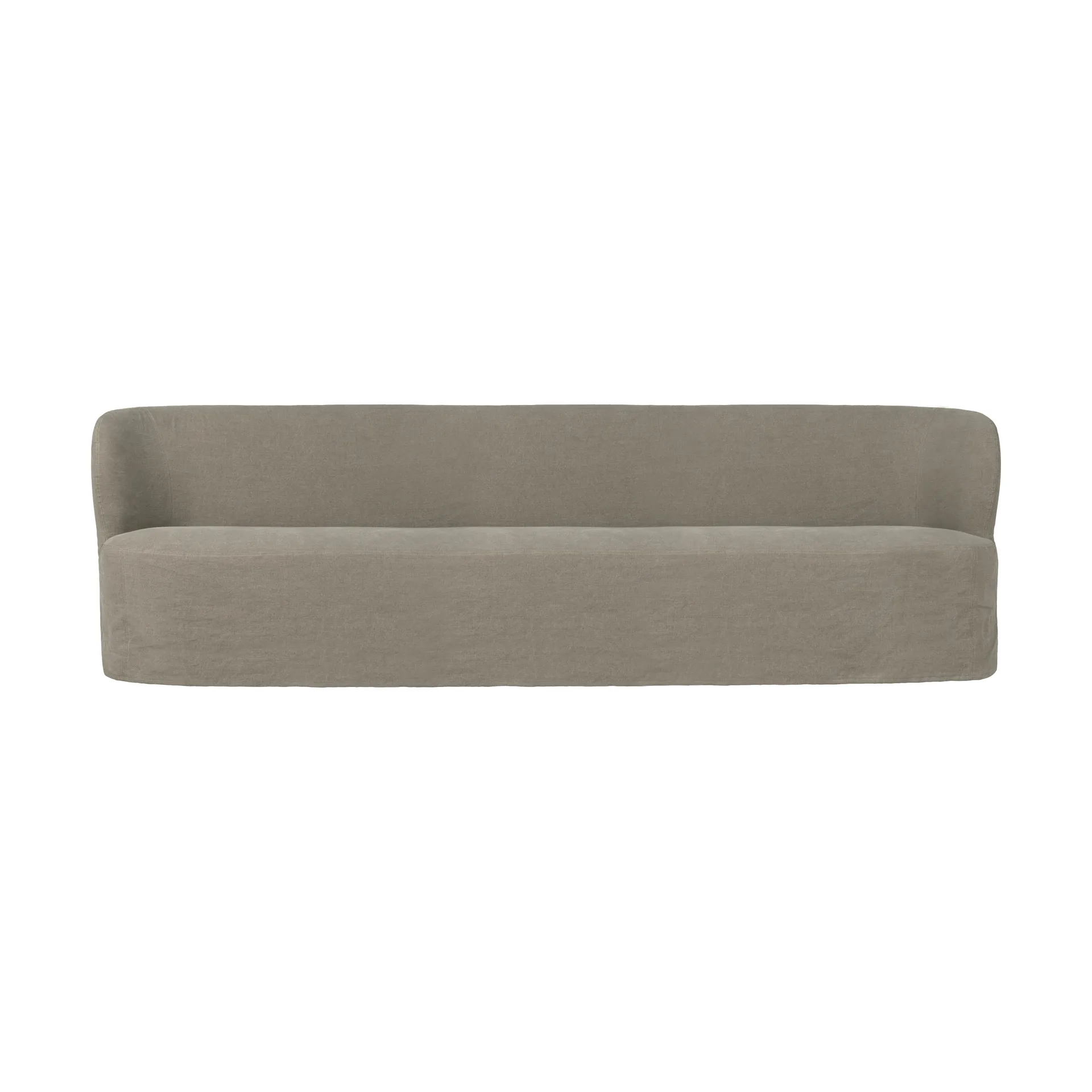 Stay Slipcover sohva, Linen 0024, 260x70 cm, 4-istuin GUBI
