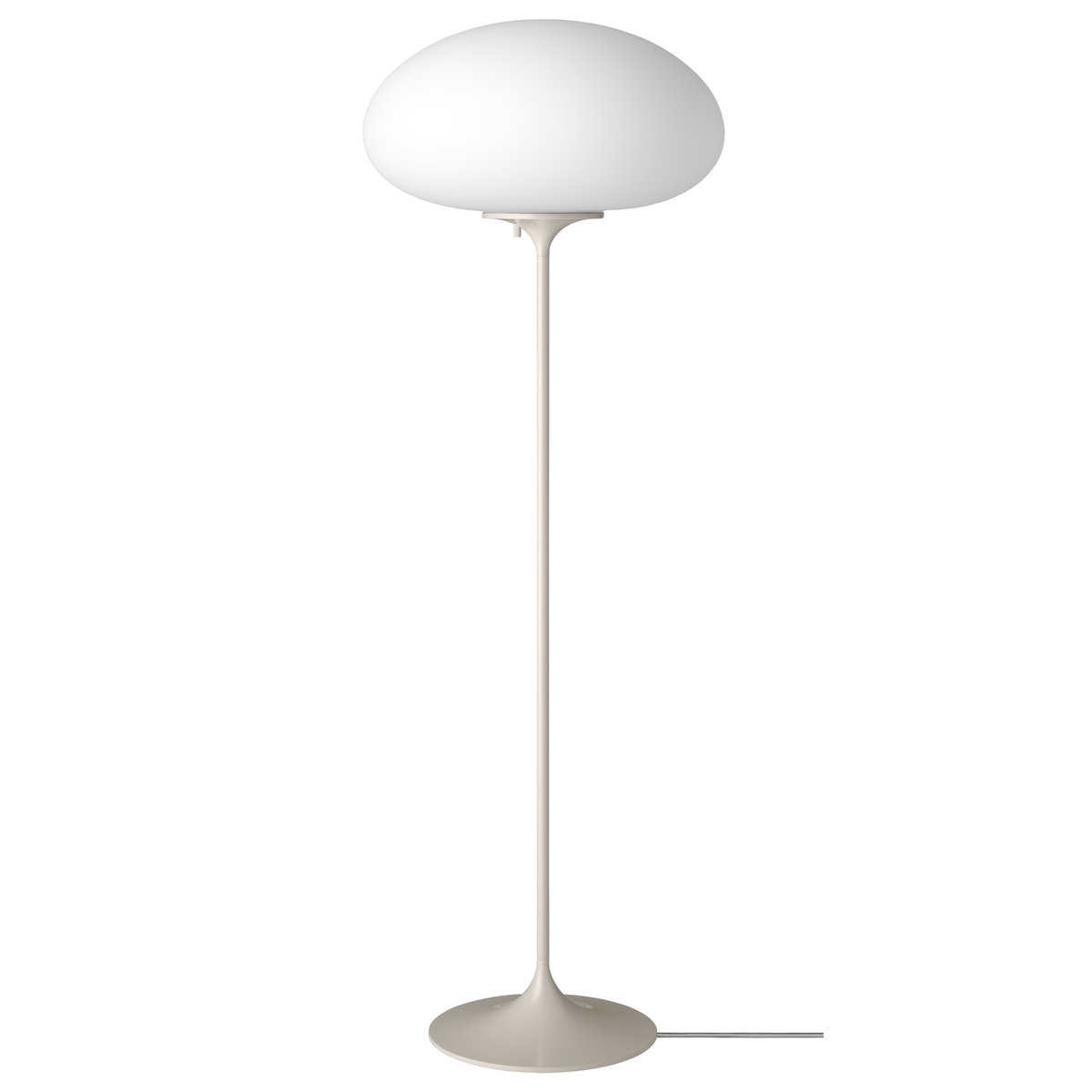 GUBI Stemlite lattiavalaisin 110 cm Pebble Grey | Skandinaavinen Sisustus | Lattiavalaisimet | Harmaa
