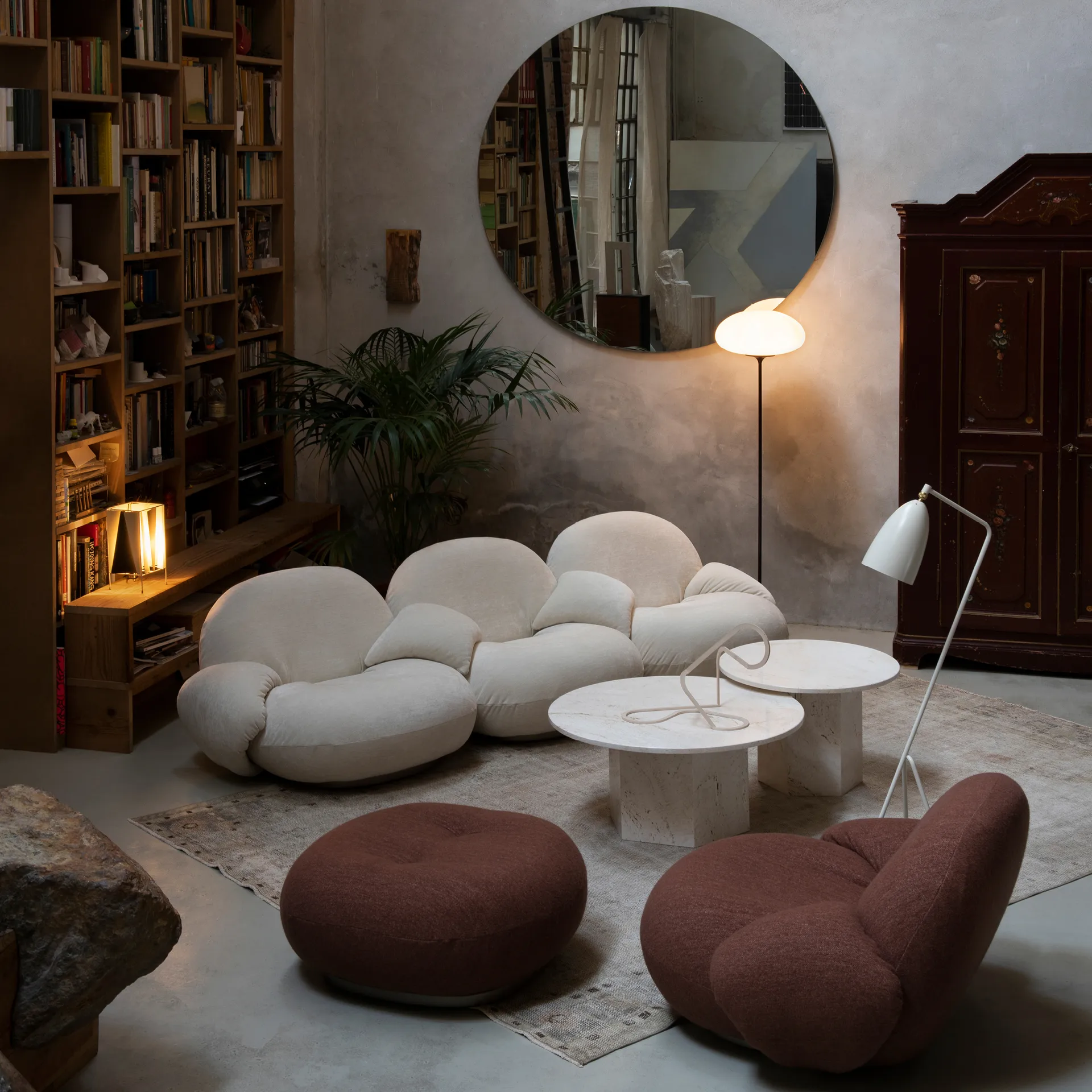 Stemlite lattiavalaisin 150 cm, Black Chrome GUBI