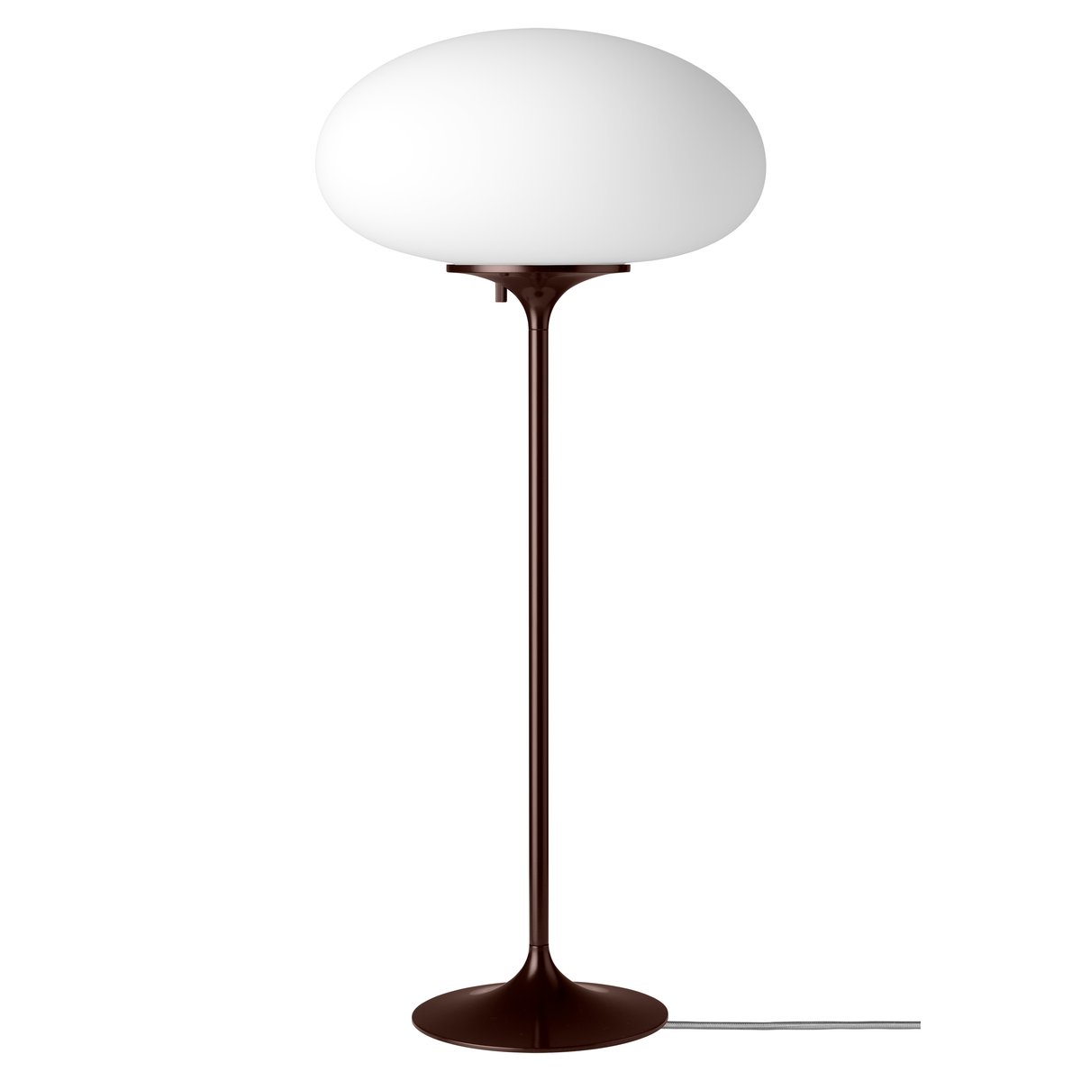 GUBI Stemlite pöytävalaisin 70 cm Black Red | Skandinaavinen Sisustus | Pöytävalaisimet | Punainen