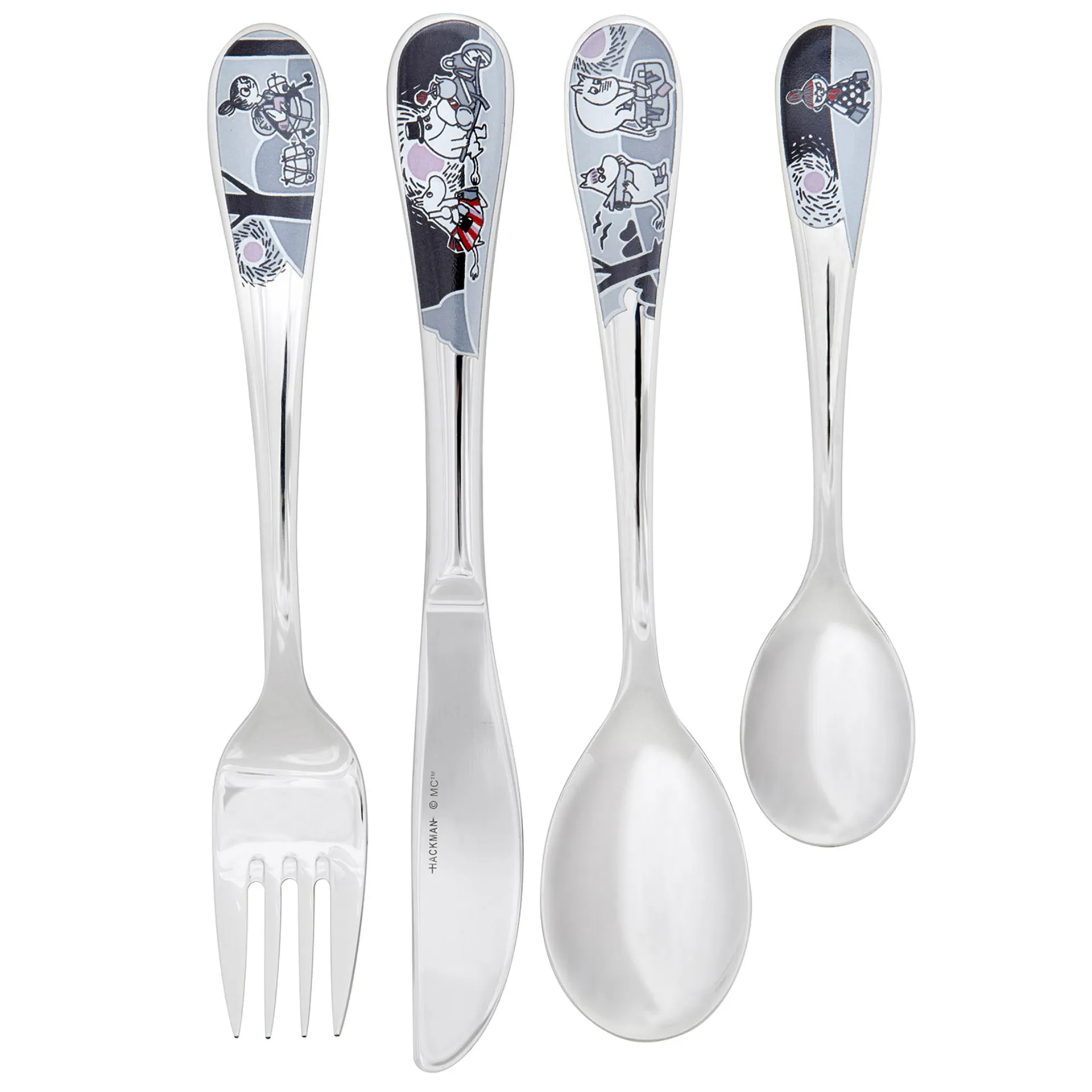 Muumi aterimet, seikkailu muutto Hackman