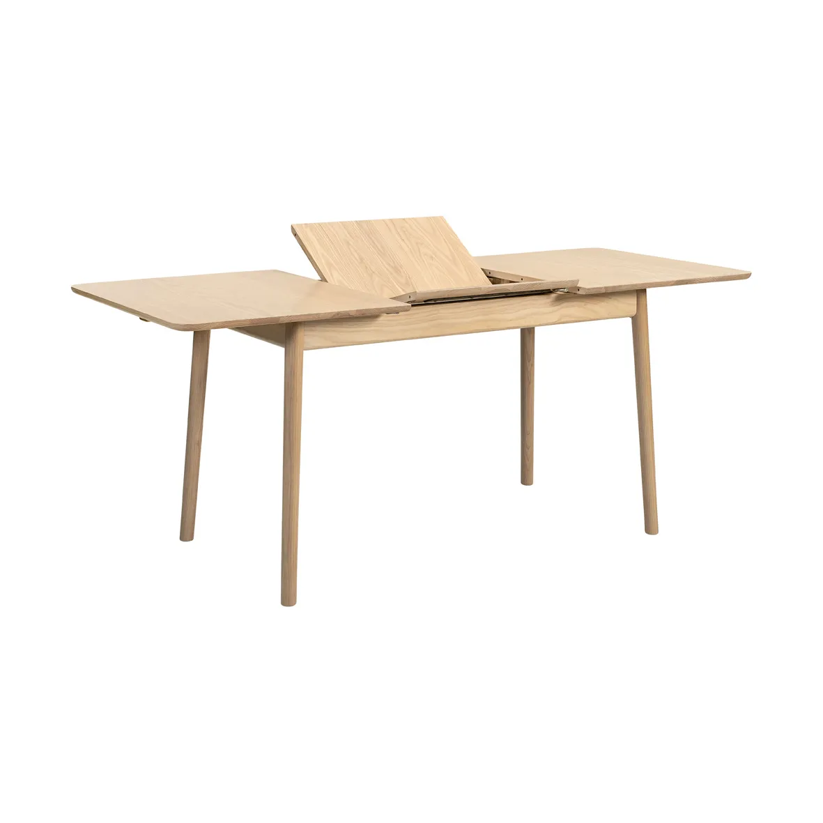 ZigZag pöytä butterfly 127x75 cm, Tuhkan vaalea kuoriaisen muna 53 cm Hans K