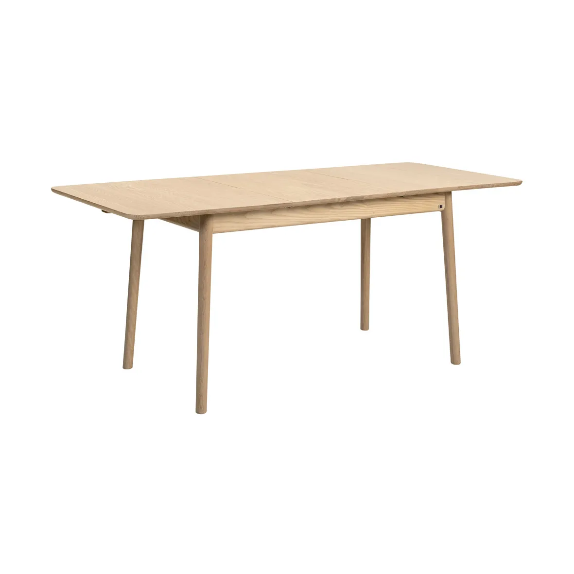 ZigZag pöytä butterfly 127x75 cm, Tuhkan vaalea kuoriaisen muna 53 cm Hans K