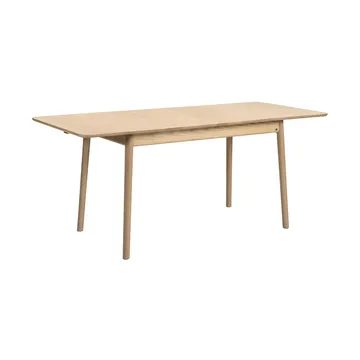 ZigZag pöytä butterfly 127x75 cm - Tuhkan vaalea kuoriaisen muna 53 cm - Hans K