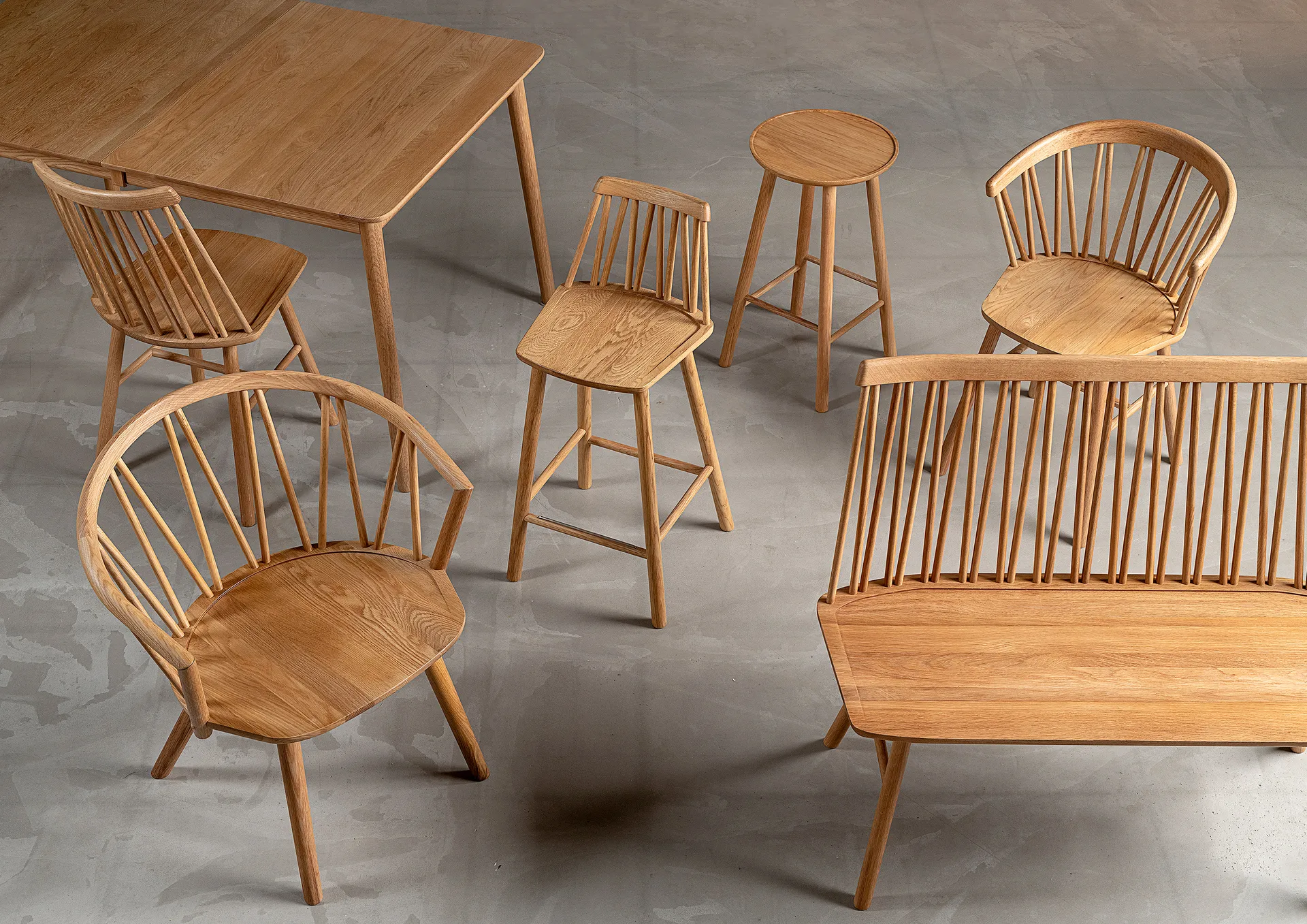 ZigZag sohva, Tammi öljytty Hans K